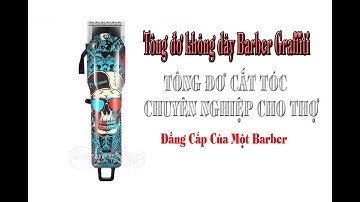 Tông đơ không dây Barber Graffiti Chuyên Nghiệp Cho Tiệm | Codos Việt Nam