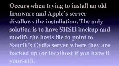 How To Fix iTunes Error Code 3194 for iPhone 2G/3G/3GS/4/4S/5