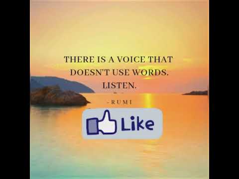 Rumi words change your life| Rumi inspiration |2020