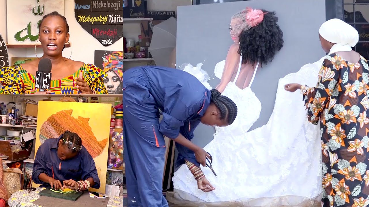 Mwanamke mwenye kipato kikubwa kupitia sanaa ya mikono Tanzania
