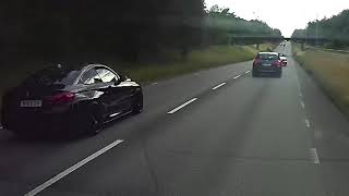 Omkörd av en BMW M4.