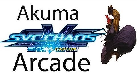 SNK vs. Capcom: SVC Chaos Arcade - Akuma