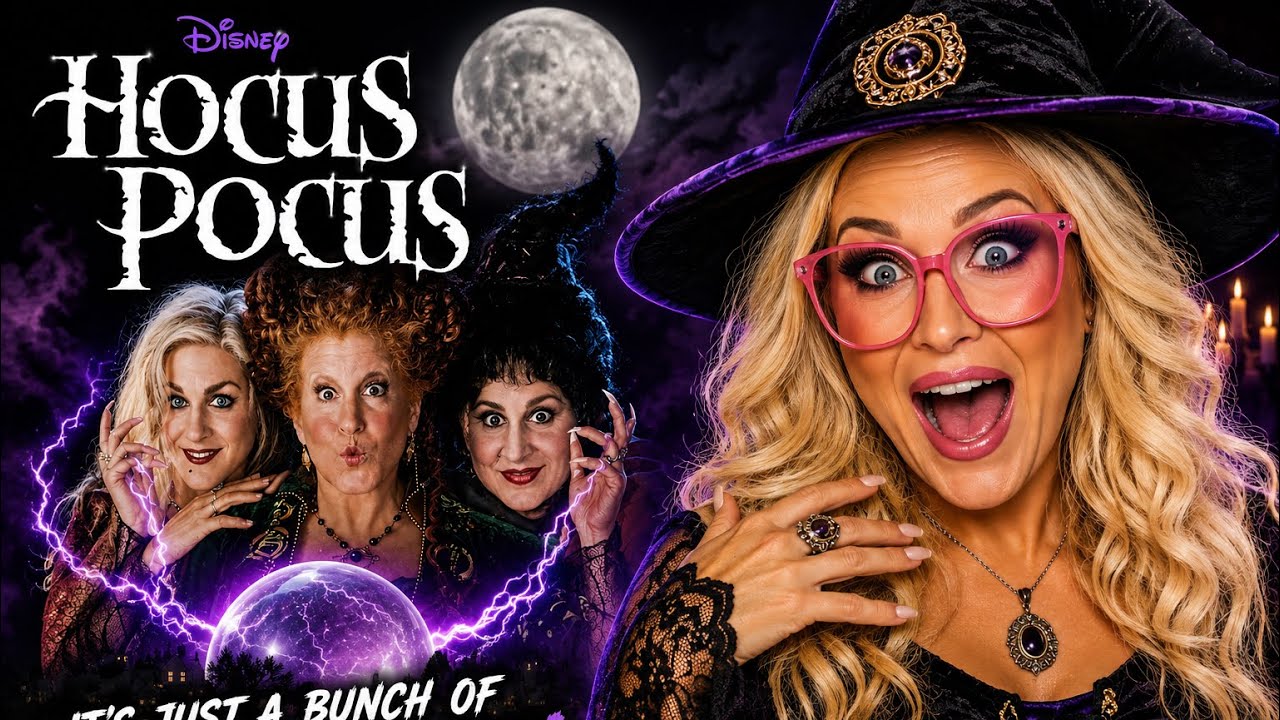 "Witchy Fun & Nostalgic Spells: My Reaction to Hocus Pocus!" (re-release) #HalloweenMovies