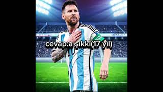 Messi Soru Cevap