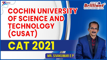 CAT 2021 | Cochin University of Science and Technology