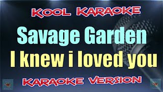 I knew loved you (karaoke version) vt ...