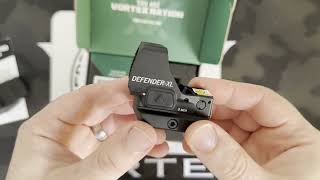 Vortex Defender XL Unboxing