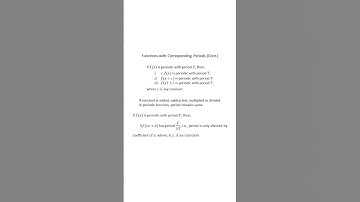 Functions with Corresponding Periods (cont.) Part 3 #jee #maths #functions #shorts #jee2024 #domains