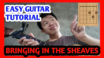 BRINGING IN THE SHEAVES EASY GUITAR TUTORIAL