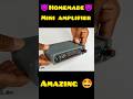 DIY Mini DJ Amplifier 😍 | Homemade Bluetooth DJ Amp #Shorts #Trending #Viral