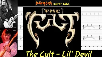 Lil' Devil - The Cult - Guitar + Bass TABS Lesson