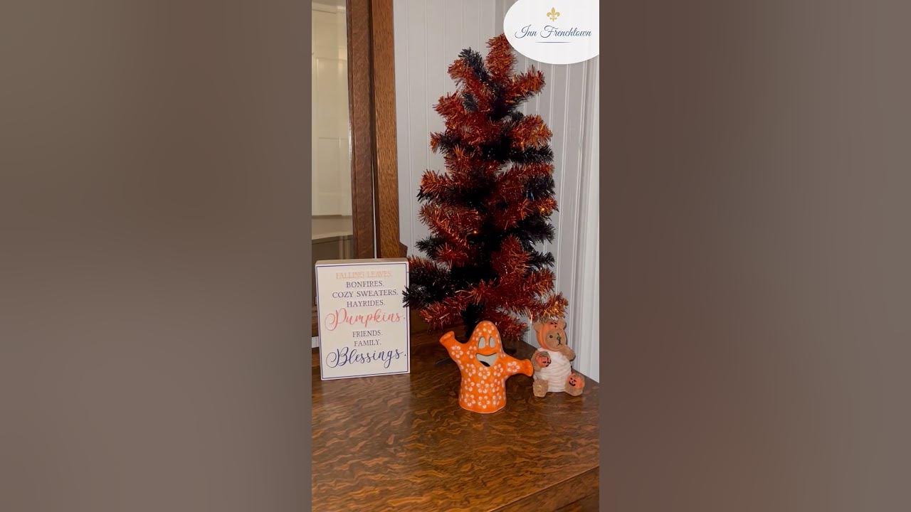 Spooky Halloween Decorations at The Inn Frenchtown Hauntingly