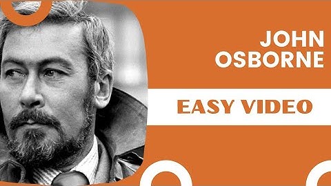 John Osborne for NTA NET, KEA Asst Prof, AP SET, WB SET, TN SET