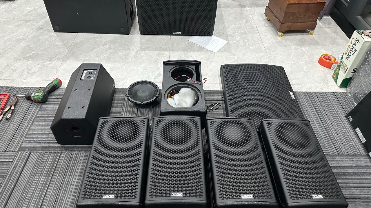 EAW Thương hiệu USA đẳng cấp thế giới được thành lập vào năm 1978(moden sub eaw sbx 220 + eaw jfx88)