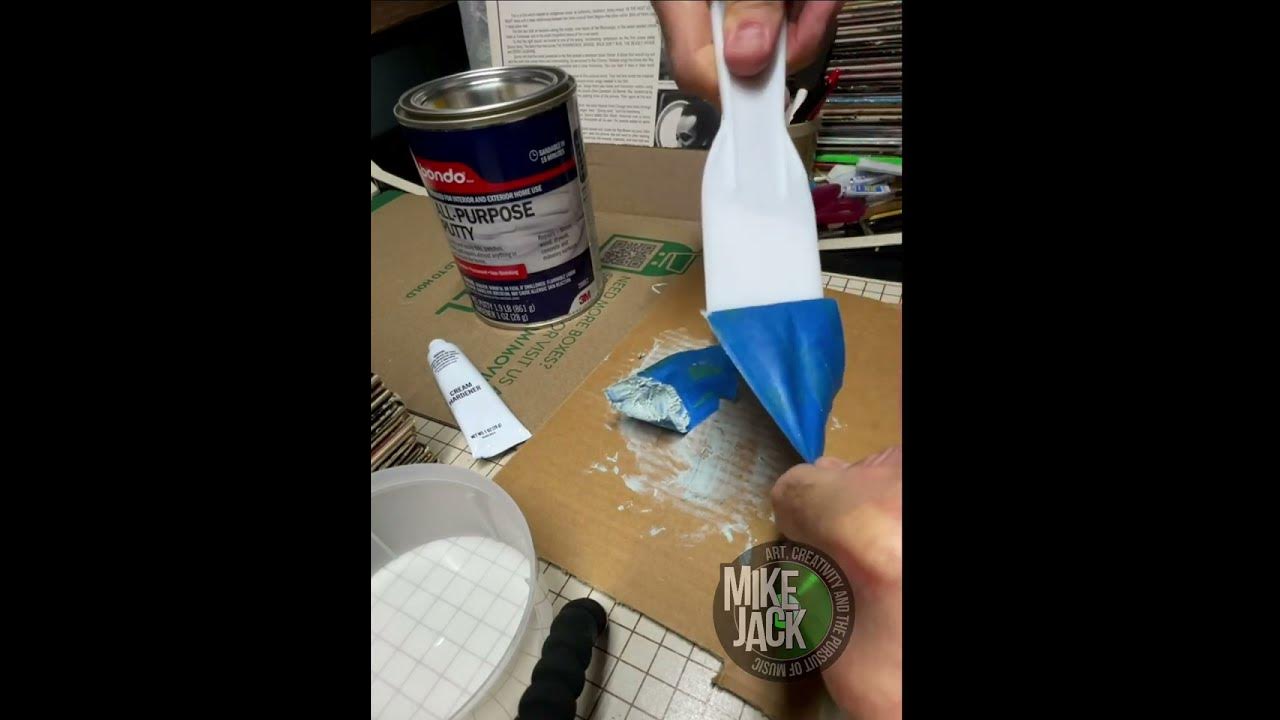 BONDO ALLPURPOSE PUTTY SIMPLE PREP & CLEAN UP TIPS / EASY, QUICK AND