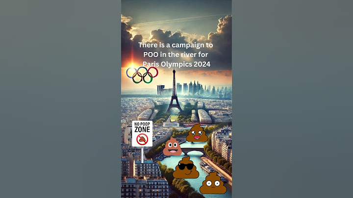 People have threatened to poo in river in #paris before the #olympics #parisolympics2024 #poopoo