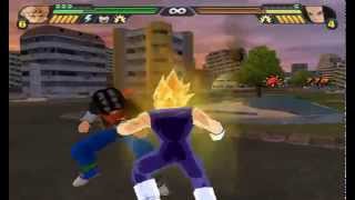 Majin Vegeta vs Android 17