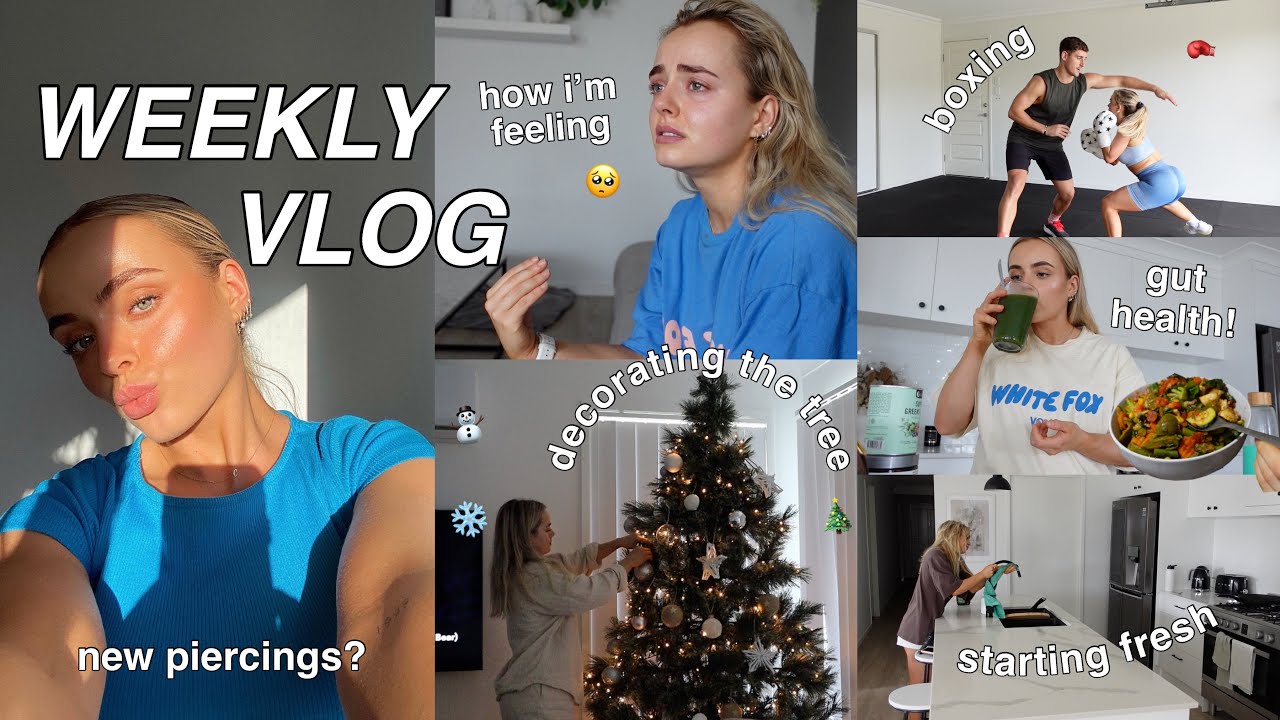 WEEKLY VLOG | HEALING MY GUT! | AN HONEST CHAT | NEW PIERCING? | STARTING FRESH |  Conagh Kathleen