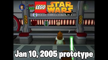 LEGO Star Wars Beta Prototype Gameplay and DEBUG Menu Showcase