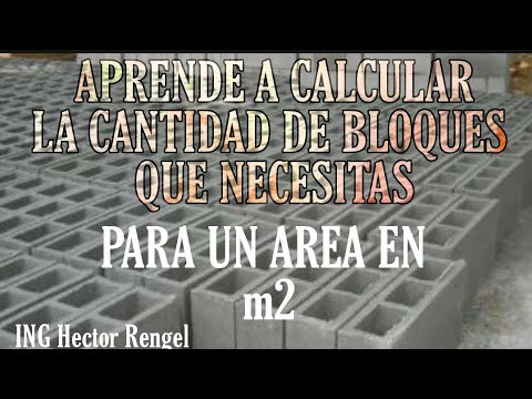 Video: ¿Cuántos bloques se necesitan para construir un piso de 3 habitaciones?