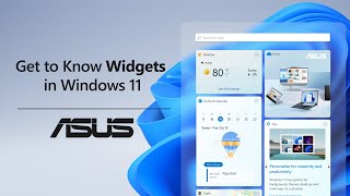 Get to Know Widgets in Windows 11  | ASUS SUPPORT screenshot 5