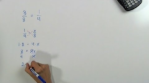 How to Add & Subtract Unlike Denominators With Cross Multiplication : Advanced Multiplication