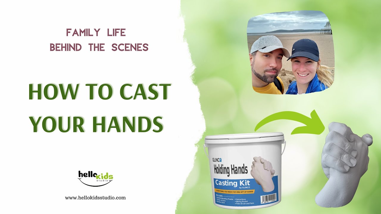 Holding Hands Couples/Family 3D Casting Kit - instructions (PART 1