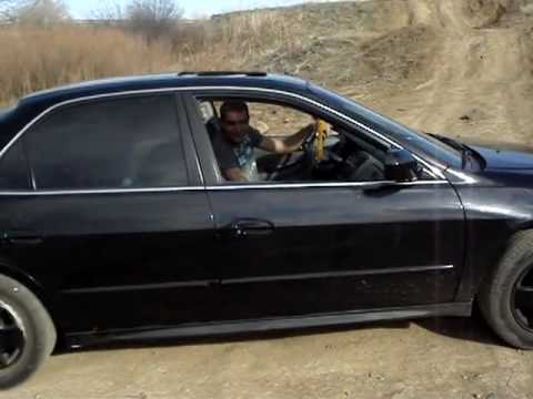 Honda accord off road.. (wanted to be a jeep) - YouTube