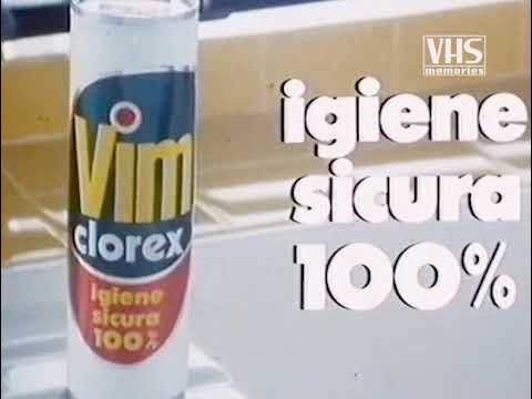 Spot detersivo Vim Clorex (1984) 