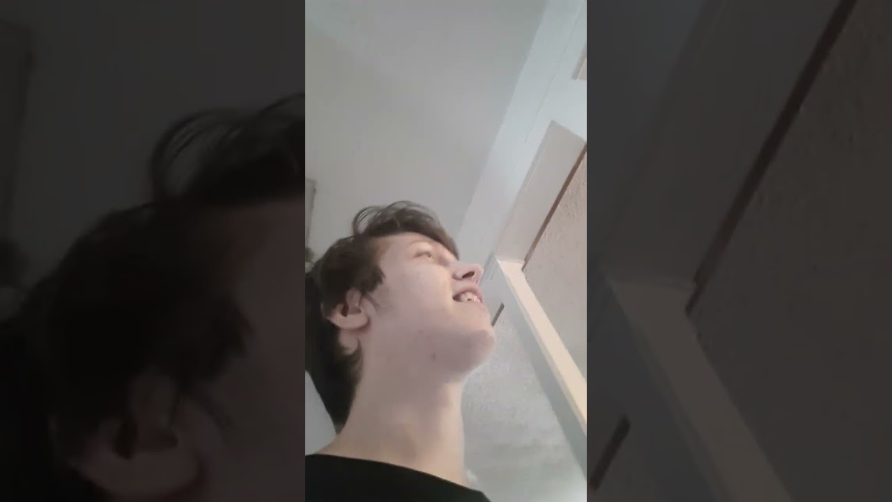 Showing my dog on camera