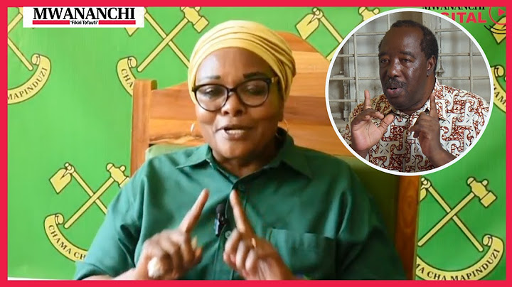 ALIYEMPINGA RAIS SAMIA AJIBU BAADA YA KUFUKUZWA UANACHAMA CCM ASEMA..  'HAKUNA MTU YEYOTE'