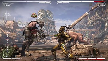 Triborg MKX Cyrax ex-throw setup