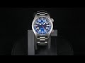 Glycine Airpilot GMT GL0348 Men's Swiss Pilot Aviator Watch 44mm Blue Dial Date