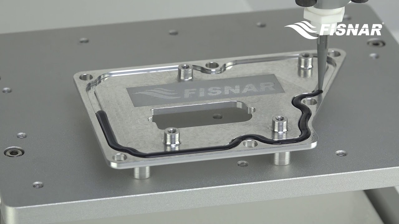 Fisnar Video - Gasketing with 3-Axis Robot and 790HP-LF Valve