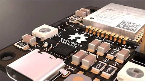 ESP32 Board Blender Render