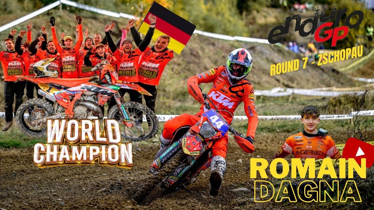 ENDURO GP ALLEMAGNE🇩🇪- World Champion Youth 2025 