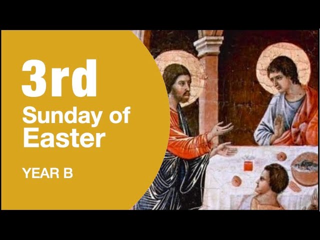 3rd Sunday of Easter | Yr. B | 14th - April-2024 class=