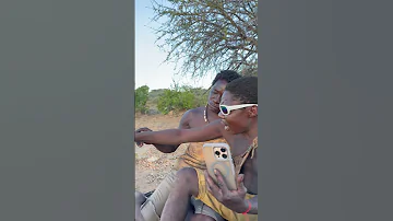 Hadzabe Tribe Bushmen Chabba Dudukwe Film Their First Ever Video 