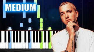 Video thumbnail of "Eminem - Mockingbird - Piano Tutorial (MEDIUM)"