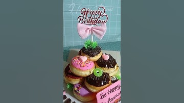 Thumbnail of #short Donat tumpeng