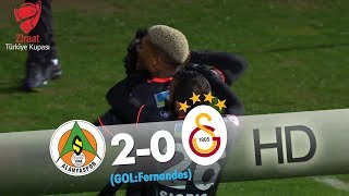 Aytemiz Alanyaspor: 2 - Galatasaray: 0 | Gol: Fernandes