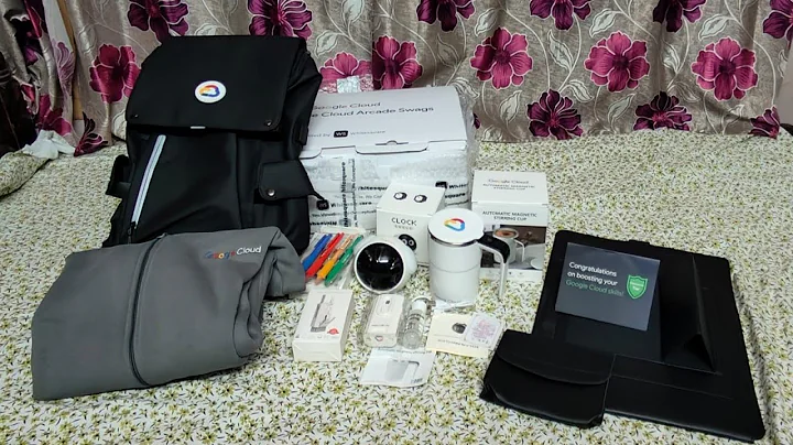 Google Cloud Arcade Swags Unboxing 💫THE ARCADE CHAMPIONS MILESTONE 2024🤩🤩