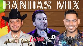 BANDAS MIX - Las Mejores Banda MS , La Adictiva , Calibre 50 , Christian Nodal y Espinoza Paz