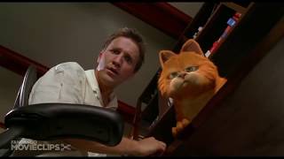 Garfield movie clip cat and mouse 2004 ...