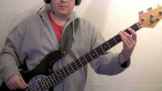 Video thumbnail of "how to play bass for beginners - let's dance"