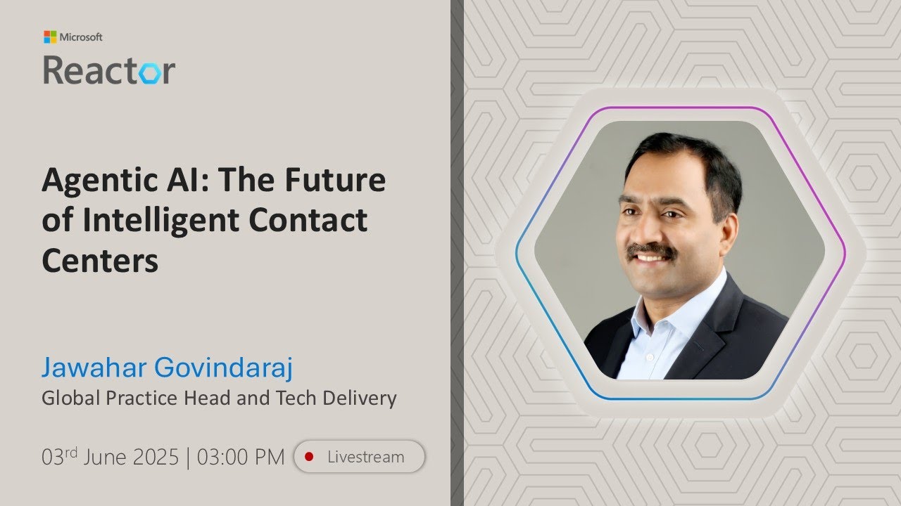 Agentic AI: The Future of Intelligent Contact Centers - YouTube