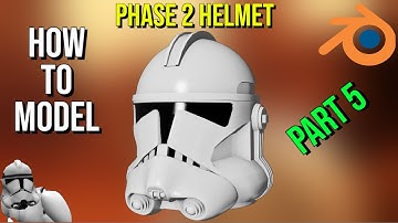 How to Make a Phase 2 Clone Trooper Helmet | Part 5 Finish | Blender