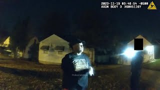 Police Encounter Close Call With Her Welding a Knife