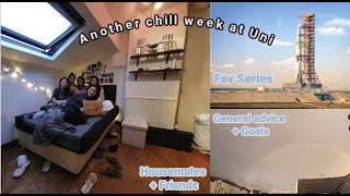 Another chill week at University of Manchester | Friends takeover, goals & useful advice