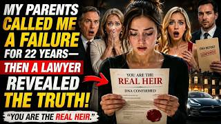 My parents called me a Failure,they gave my Sister everything Until a Lawyer Arrived